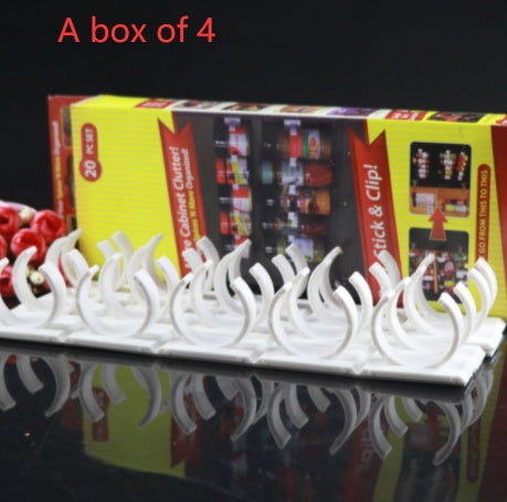 Clip-On Spice Rack Bottle Holder