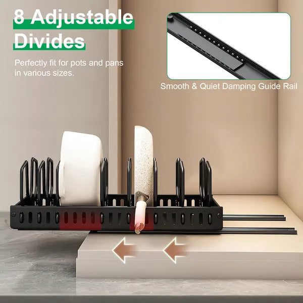 Under Cabinet Pan Organizer