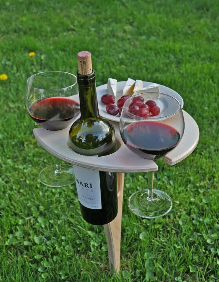 Folding Outdoor Wine Rack