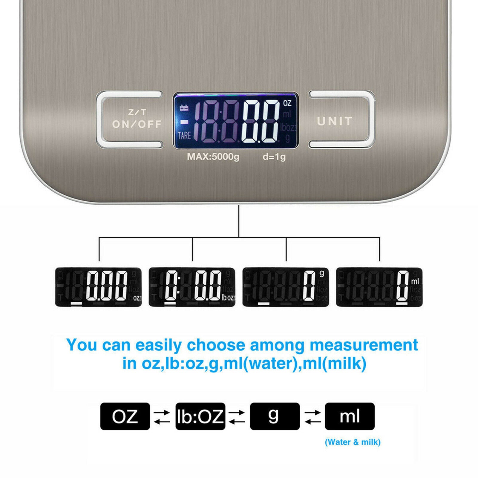 Digital Food Kitchen Scale