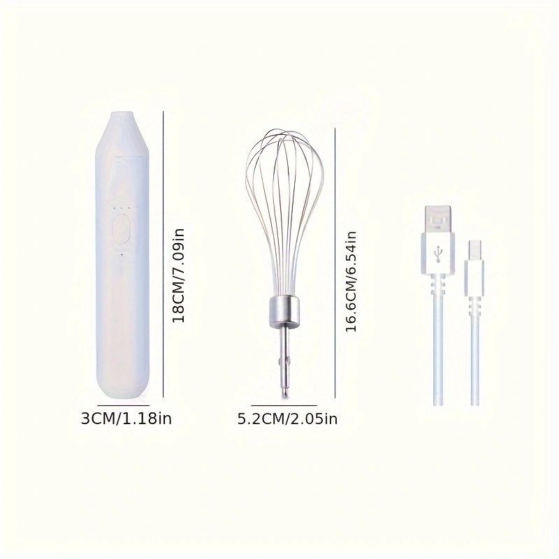 Electric Milk Frother Whisk