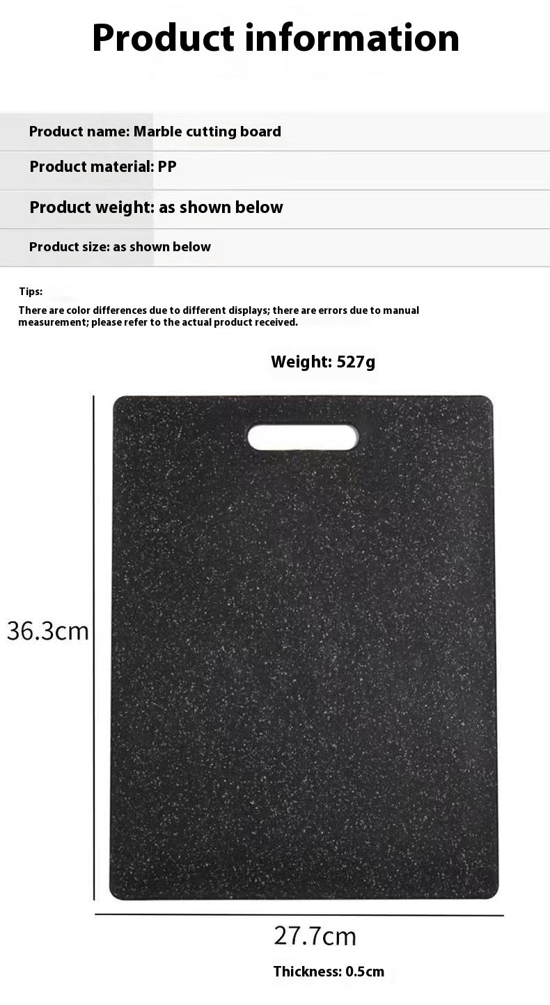 Anti-Mold Plastic Cutting Board