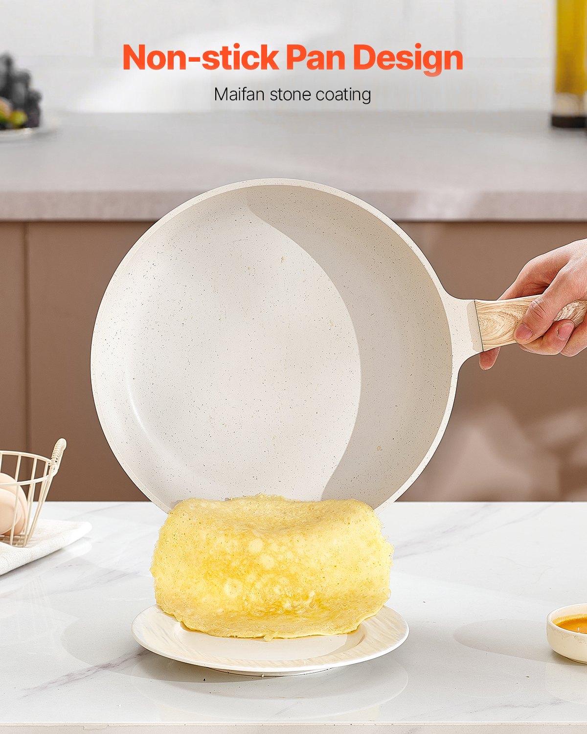 Nonstick Cookware Set White