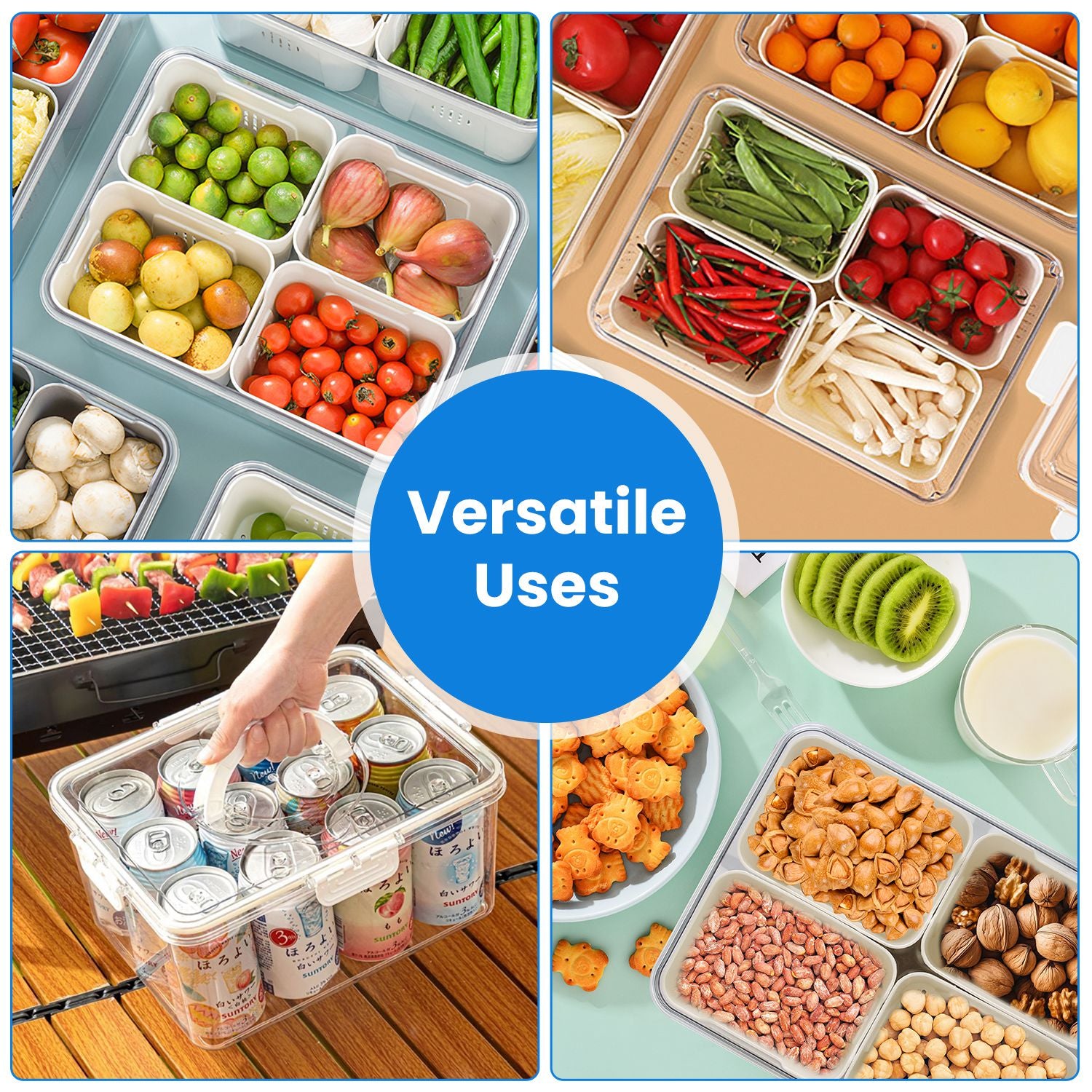 Airtight Fruit Storage Container