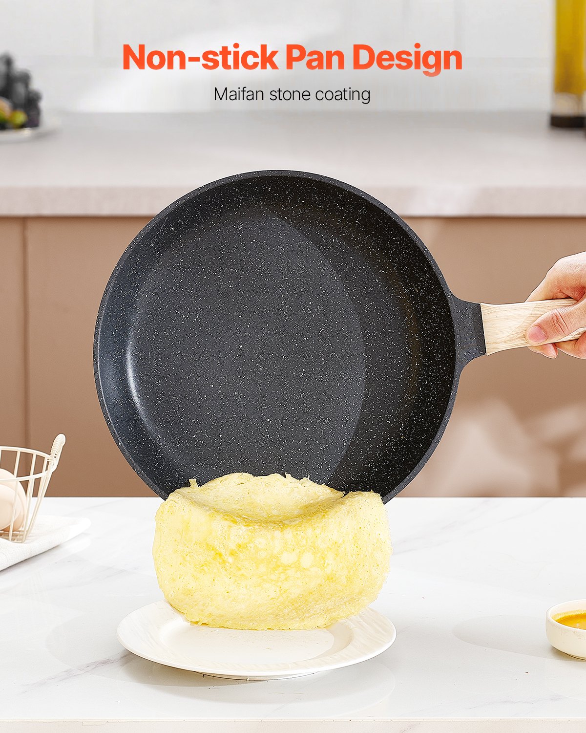 Nonstick Cookware Set Black