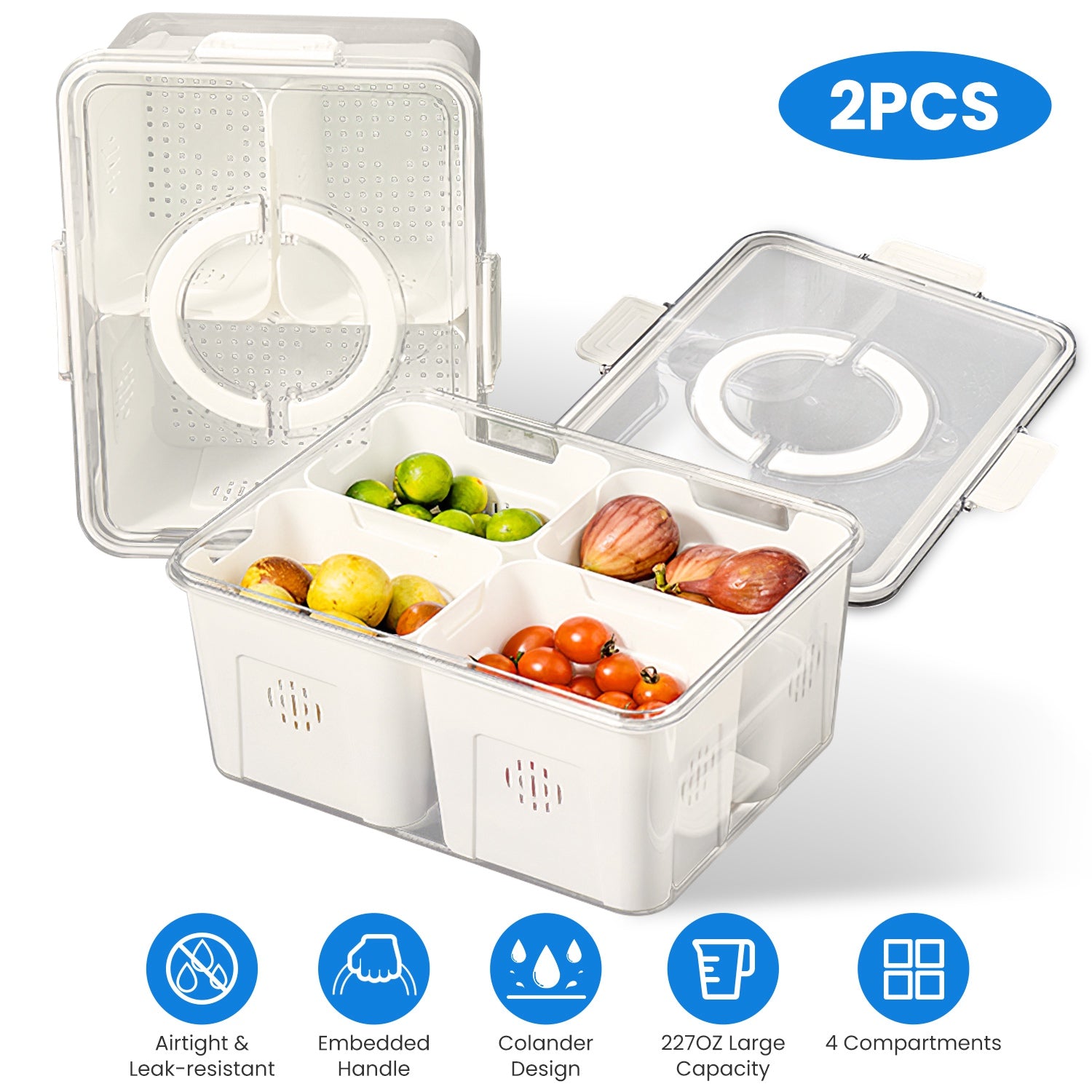 Airtight Fruit Storage Container