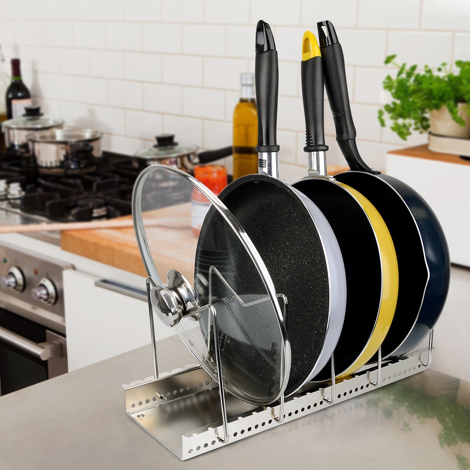 Kitchen Counter Storage Rack