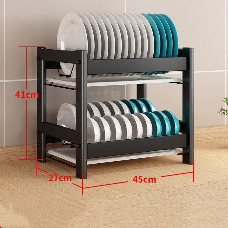 Kitchen Racks To Dry The Dish Rack Drain Rack Tableware Storage Box