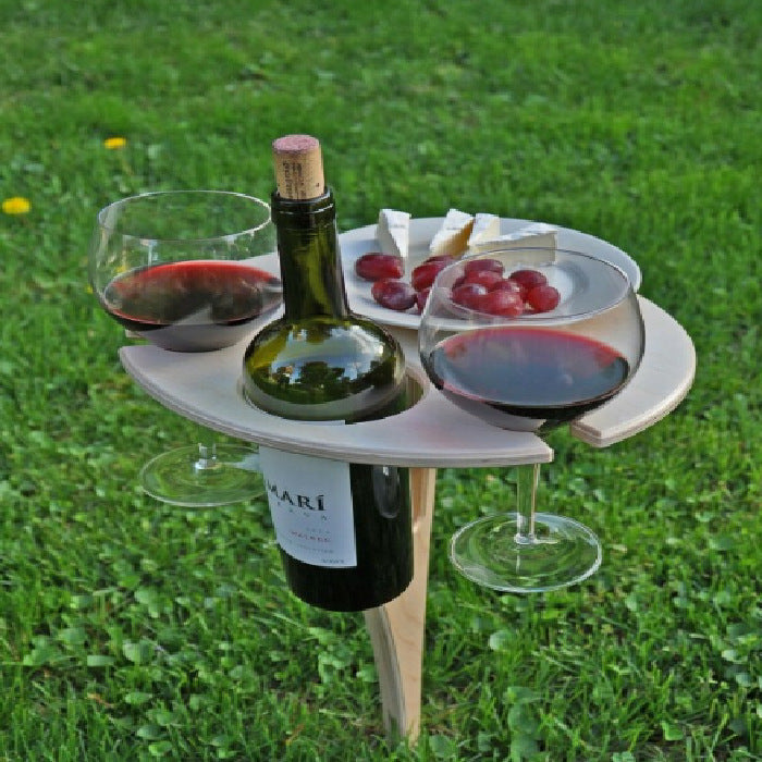 Folding Outdoor Wine Rack