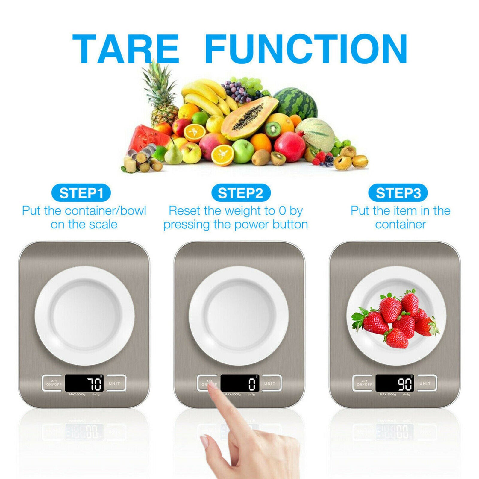 Digital Food Kitchen Scale