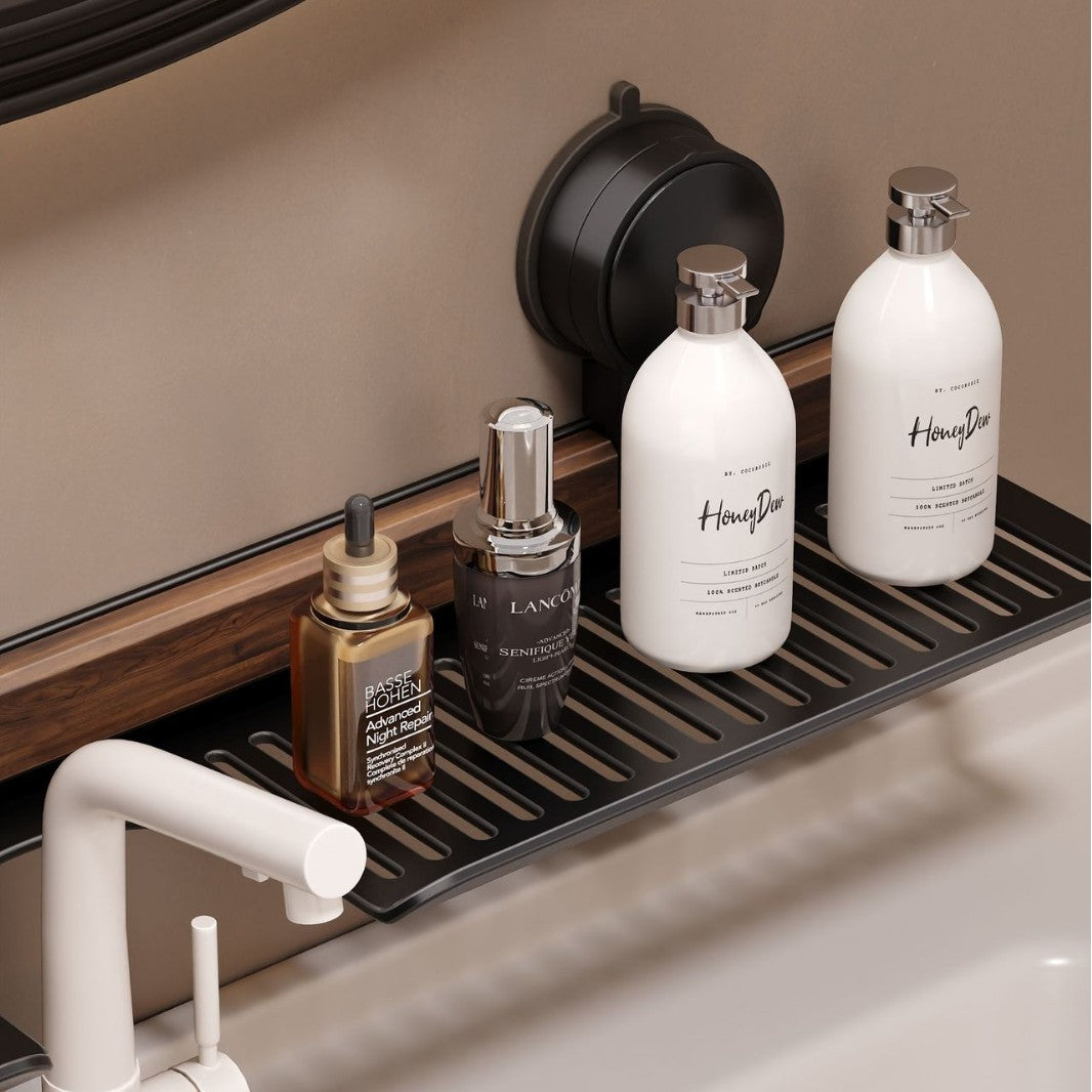 Racks Hanging On A Faucet