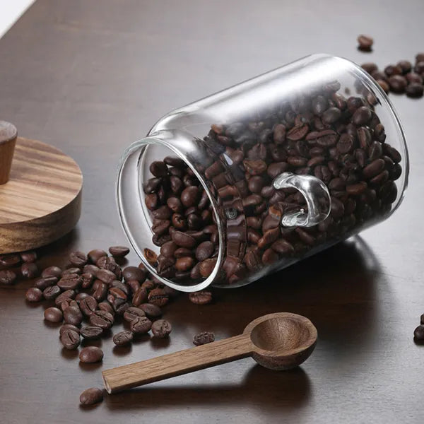 Glass Coffee & Spice Storage Jars