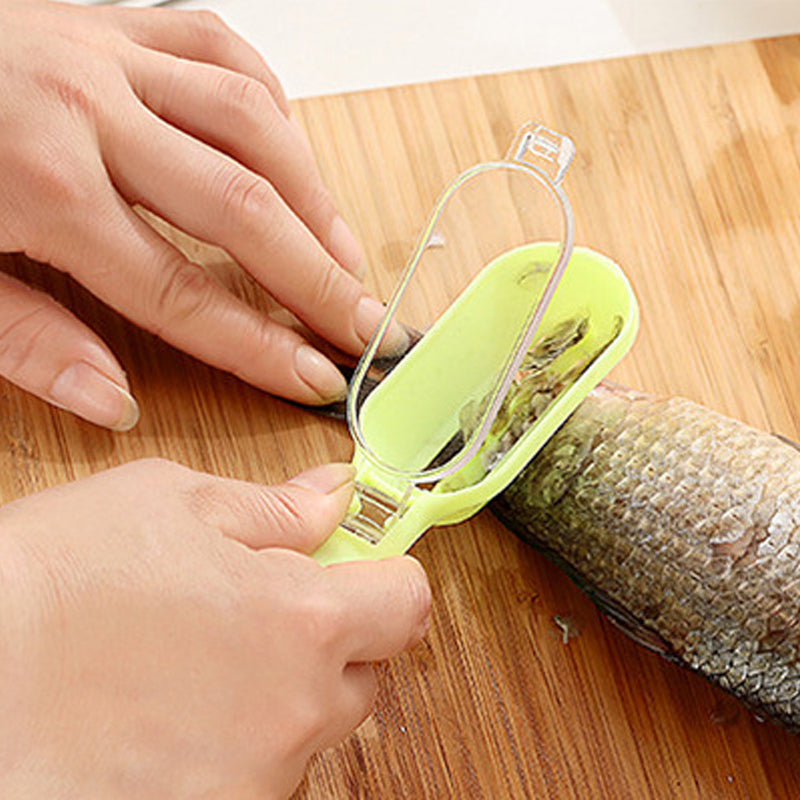 Fish Scale Scraper with Lid