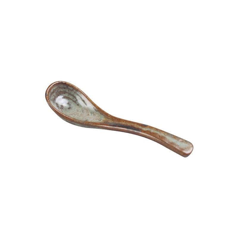 Household Ceramic Spoons And Ladles Japanese-style Dining Utensils