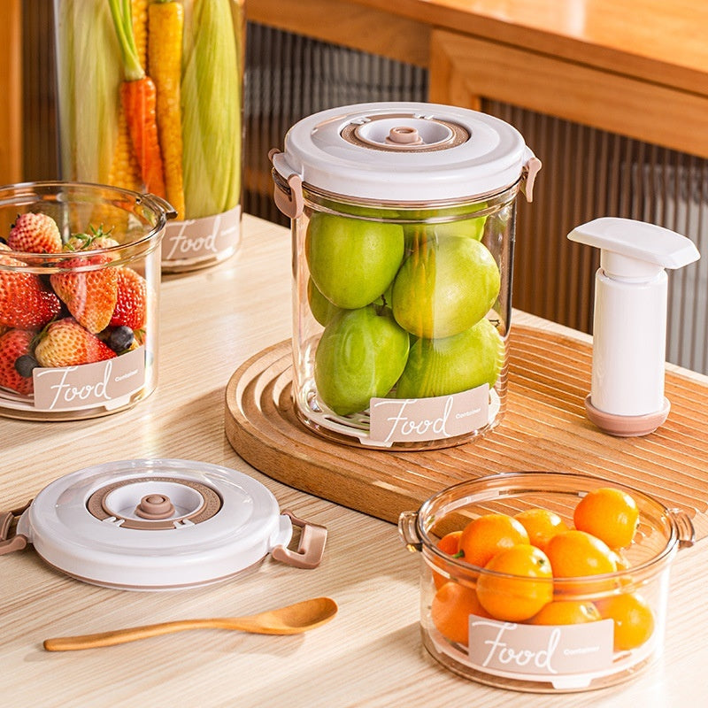 Vacuum Sealed Cereal Storage Jar