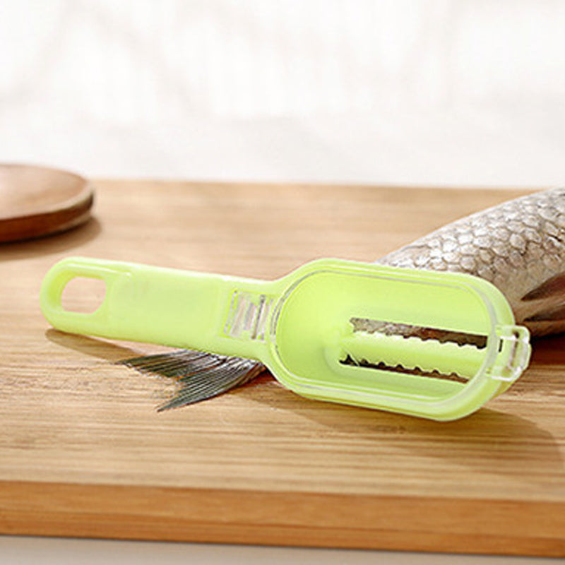 Fish Scale Scraper with Lid