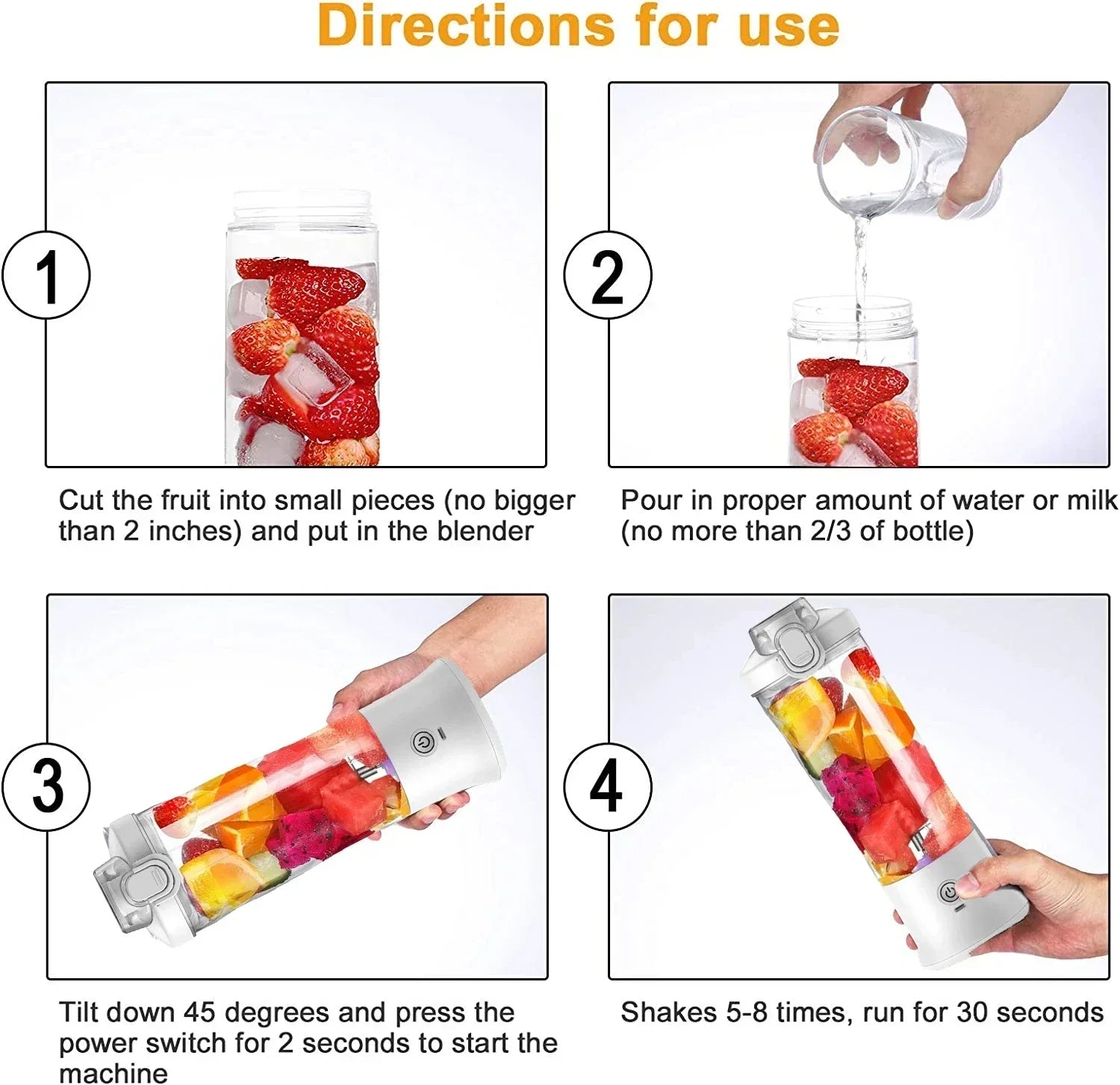 Portable USB Blender Juicer