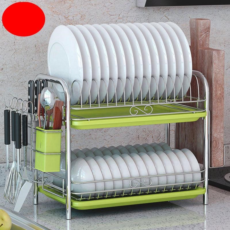 Dish Drying Rack with Drainer